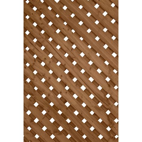 brown vinyl lattice panels